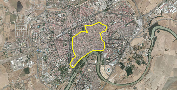 Ruta en Antiguo recinto amurallado de Córdoba