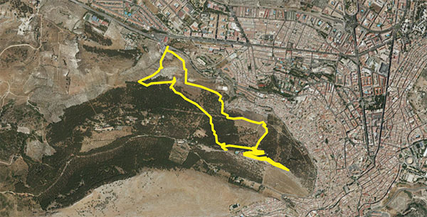 Ruta en El Castillo de Santa Catalina y la Muralla de Jaén