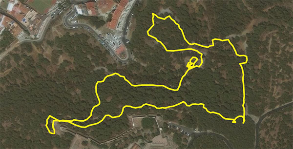 Ruta en Monte Gibralfaro